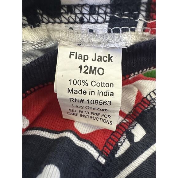 *Flawed Lazy One 3 Pc Lot Adult Toddler One Piece PJ Flapjack Bear Bum Flap Butt - Picture 3 of 16